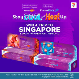 2025 Stay Cool and Heat Up with Flanax E-Raffle Promo